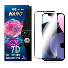 Apsauginis stiklas Crong 7D Nano 9H skirtas iPhone 12 kaina ir informacija | Apsauginės plėvelės telefonams | pigu.lt