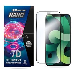 Apsauginis stiklas Crong 7D Nano 9H skirtas iPhone 12 Pro Max цена и информация | Защитные пленки для телефонов | pigu.lt