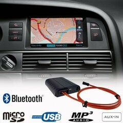 Bluetooth streaming, handsfree carkit, MP3, USB, AUX-IN Mr12volt adapteris Audi MMI 2G High / Basic цена и информация | USB адаптеры для штатных магнитол | pigu.lt