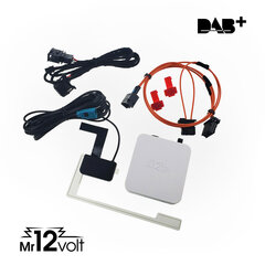 Mr12volt Audi MMI 2G & 3G - DAB DAB+ Digital Radio Interface Plug & Play adapteris kaina ir informacija | USB adapteriai gamyklinei garso sistemai | pigu.lt