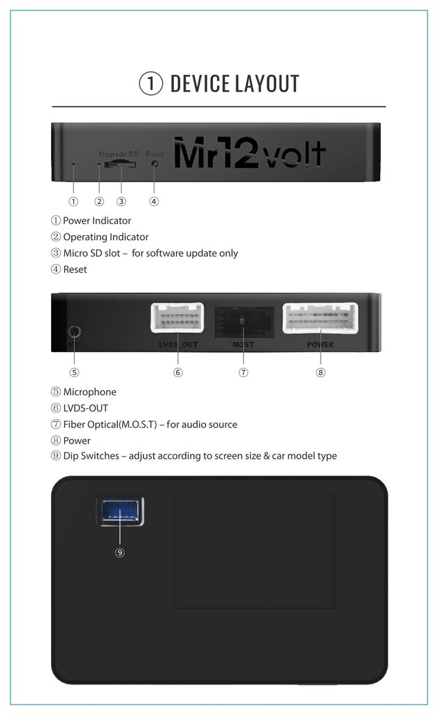 Audi A6 A8 Q7 CarPlay Android Auto Mirroring Interface for Audi MMI 2G High kaina ir informacija | USB adapteriai gamyklinei garso sistemai | pigu.lt