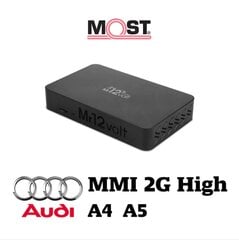 Audi A4 A5 CarPlay Android Auto Mirroring Interface for Audi MMI 2G High цена и информация | USB адаптеры для штатных магнитол | pigu.lt