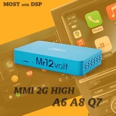Audi A6 A7 Q7 MMI 2G High CarPlay & AA Interface with DSP цена и информация | USB адаптеры для штатных магнитол | pigu.lt