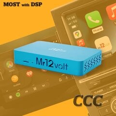 Android Auto CarPlay M.O.S.T Interface kit for BMW with DSP CCC M-ASK Mr12volt цена и информация | USB адаптеры для штатных магнитол | pigu.lt