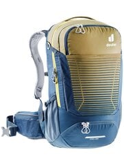 Dviratininko kuprinė Deuter Trans Alpine Pro, 28 l, chaki/mėlyna цена и информация | Велорюкзаки | pigu.lt