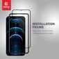 Apsauginis stiklas Crong Anti-Bacterial 3D Armor Glass skirtas iPhone 12 Mini kaina ir informacija | Apsauginės plėvelės telefonams | pigu.lt