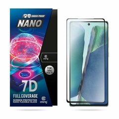 Apsauginis stiklas Crong 7D Nano 9H skirtas Samsung Galaxy Note 20 kaina ir informacija | Apsauginės plėvelės telefonams | pigu.lt