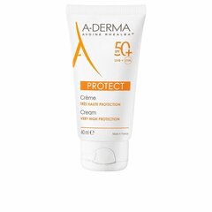 Kremas nuo saulės A-Derma Protect Very High Protection Cream Spf50, 40ml kaina ir informacija | Kremai nuo saulės | pigu.lt