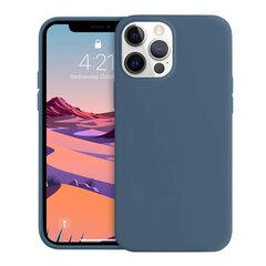 Crong Color lankstus dėklas, skirtas iPhone 12 / iPhone 12 Pro (tamsiai mėlynas) kaina ir informacija | Telefono dėklai | pigu.lt