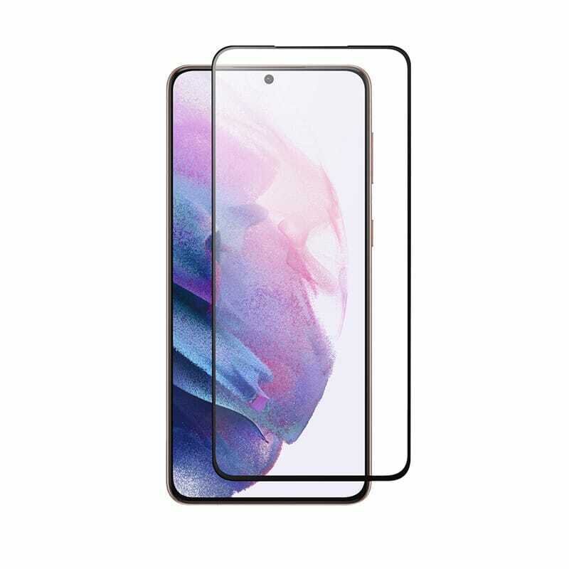 Apsauginis stiklas Crong 7D Nano 9H skirtas Samsung Galaxy S21 kaina ir informacija | Apsauginės plėvelės telefonams | pigu.lt