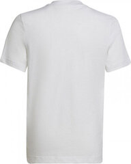 Marškinėliai berniukams Adidas, balti цена и информация | Рубашки для мальчиков | pigu.lt