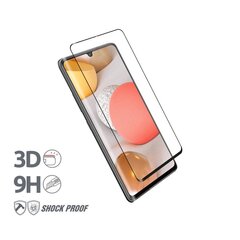 Защитная пленка для экрана Crong 3D Armor Glass для Samsung Galaxy A42 5G цена и информация | Google Pixel 3a - 3mk FlexibleGlass Lite™ защитная пленка для экрана | pigu.lt