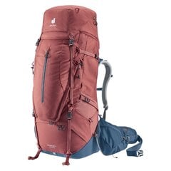 Deuter kuprinė Aircontact 70+15 L, Raudona цена и информация | Рюкзаки и сумки | pigu.lt