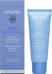 Drėkinamasis kremas Apivita Aqua Beelicious Moisturising Cream, 40ml цена и информация | Кремы, лосьоны для тела | pigu.lt