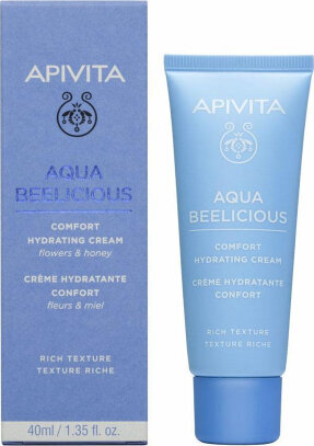 Drėkinamasis kremas Apivita Aqua Beelicious Moisturising Cream, 40ml цена и информация | Kūno kremai, losjonai | pigu.lt