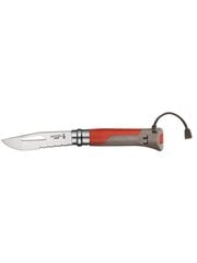 Нож Opinel Outdoor № 8 с лезвием из нержавеющей стали цена и информация | Туристические ножи, многофункциональные приборы | pigu.lt