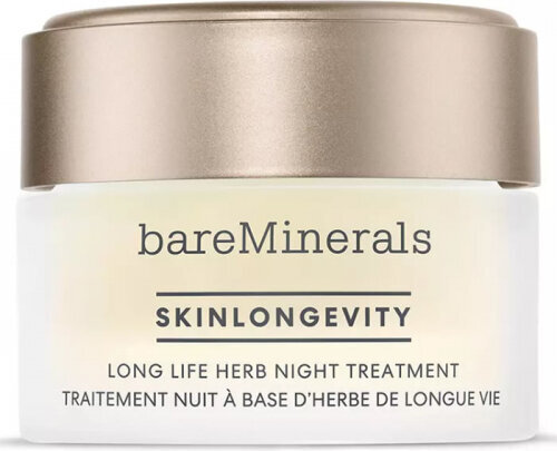 Naktinis veido kremas Bareminerals Skinlongevity Long Life Herb Night Treatment, 50ml цена и информация | Veido kremai | pigu.lt