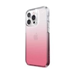 Speck Presidio Perfect-Clear + Ombre skirtas iPhone 13 Pro, raudonas цена и информация | Чехлы для телефонов | pigu.lt