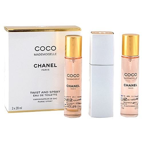 Tualetinis vanduo Chanel Coco Mademoiselle EDT moterims 3 x 20 ml цена и информация | Kvepalai moterims | pigu.lt