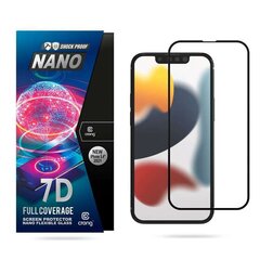 Apsauginis stiklas Crong 7D Nano 9H skirtas iPhone 13 Mini цена и информация | Google Pixel 3a - 3mk FlexibleGlass Lite™ защитная пленка для экрана | pigu.lt