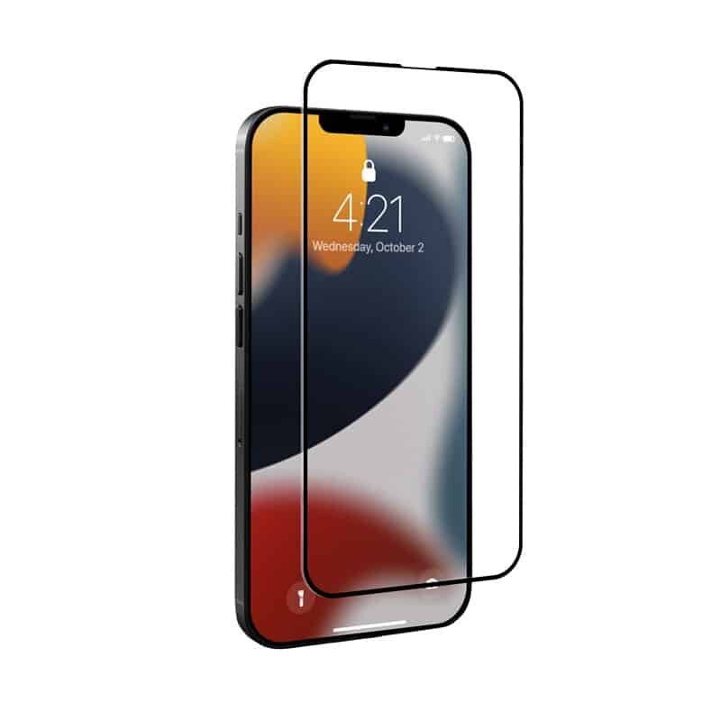 Apsauginis stiklas Crong 7D Nano 9H skirtas iPhone 13/13 Pro kaina ir informacija | Apsauginės plėvelės telefonams | pigu.lt