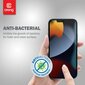 Apsauginis stiklas Crong Anti-Bacterial 3D Armor Glass 9H skirtas iPhone 13 Pro Max kaina ir informacija | Apsauginės plėvelės telefonams | pigu.lt
