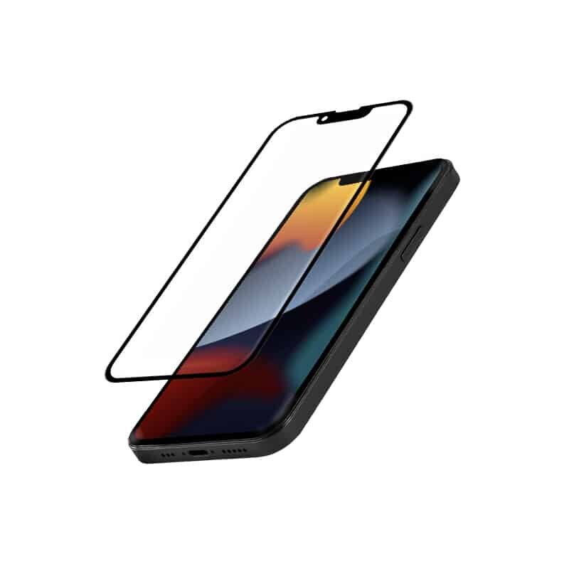 Apsauginis stiklas Crong Anti-Bacterial 3D Armor Glass 9H skirtas iPhone 13 Pro Max цена и информация | Apsauginės plėvelės telefonams | pigu.lt