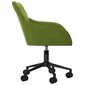 Pasukama biuro kėdė, šviesiai žalia, aksomas kaina ir informacija | Biuro kėdės | pigu.lt