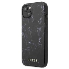 Guess Marble dėklas, skirtas iPhone 13 (juodas) kaina ir informacija | Telefono dėklai | pigu.lt