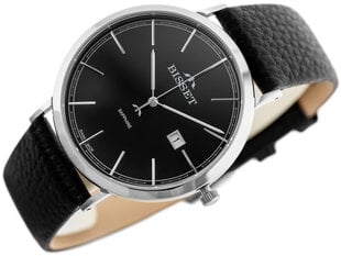 Bisset MEN'S WATCH BSCE61 (zb097a) - SAPPHIRE GLASS BSCF61 kaina ir informacija | Vyriški laikrodžiai | pigu.lt