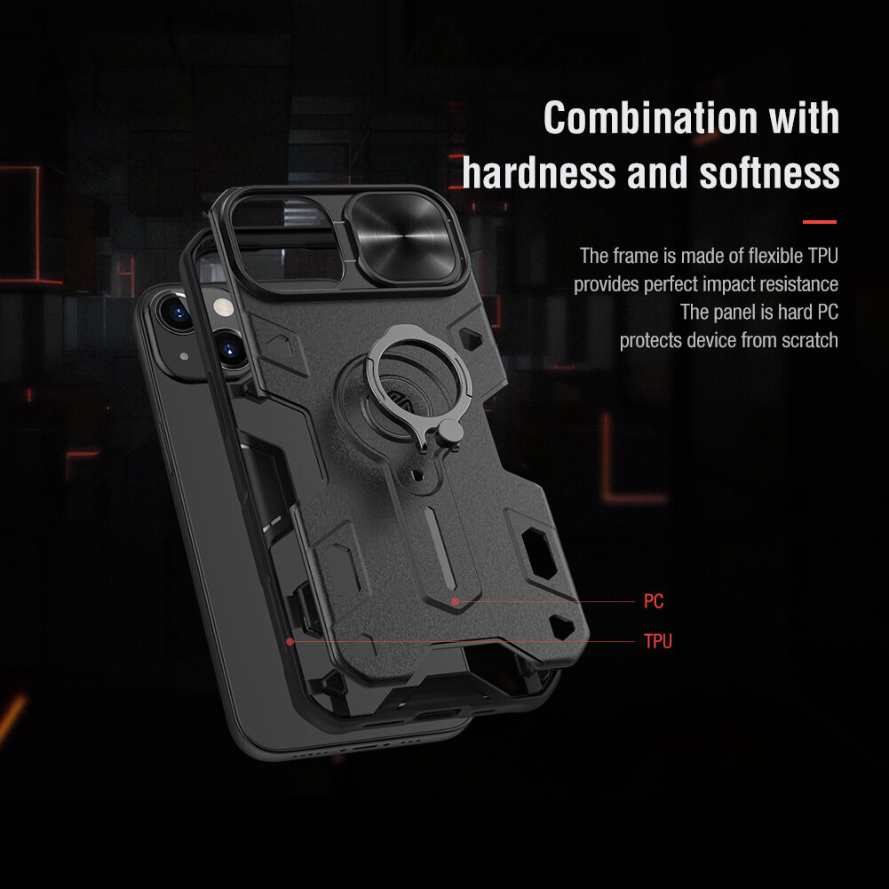 Nillkin CamShield Armor Case kaina ir informacija | Telefono dėklai | pigu.lt