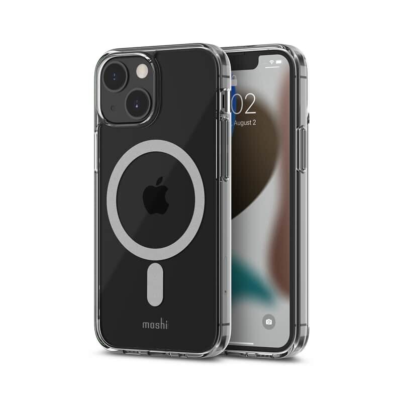 Moshi Arx Clear skirtas iPhone 13 mini, skaidrus kaina ir informacija | Telefono dėklai | pigu.lt