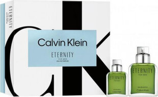 Rinkinys Calvin Klein Eternity Men vyrams: kvapusis vanduo EDP, 2x100ml цена и информация | Мужские духи | pigu.lt