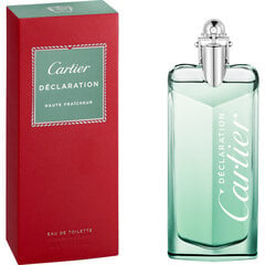 Парфюмерия унисекс EDT Cartier Declaration Haute Fraicheur цена и информация | Cartier Духи, косметика | pigu.lt