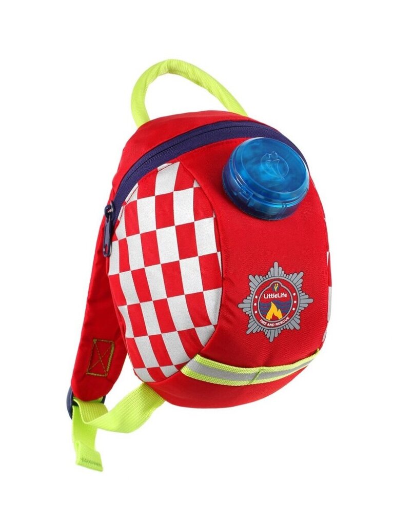 Vaikiška kuprinė Littlelife Fire Engine Toddler Backpack цена и информация | Kuprinės mokyklai, sportiniai maišeliai | pigu.lt