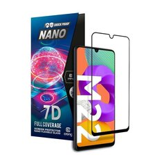 Apsauginis stiklas Crong 7D Nano 9H skirtas Samsung Galaxy M22 kaina ir informacija | Apsauginės plėvelės telefonams | pigu.lt