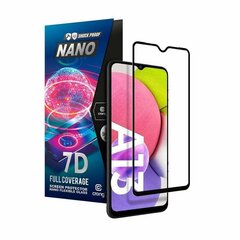 Apsauginis stiklas Crong 7D Nano 9H skirtas Samsung Galaxy A13 5G kaina ir informacija | Apsauginės plėvelės telefonams | pigu.lt