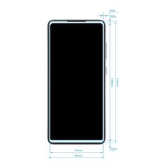 Apsauginis stiklas Crong 7D Nano 9H skirtas Samsung Galaxy A13 5G kaina ir informacija | Apsauginės plėvelės telefonams | pigu.lt