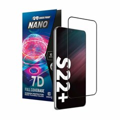 Apsauginis stiklas Crong 7D Nano 9H skirtas Samsung Galaxy S22+ цена и информация | Google Pixel 3a - 3mk FlexibleGlass Lite™ защитная пленка для экрана | pigu.lt