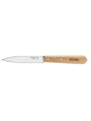 Opinel virtuvinis peilis Serrated, Šviesiai rudas цена и информация | Ножи и аксессуары для них | pigu.lt