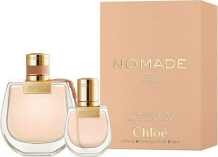 Rinkinys Chloé Nomade moterims: kvapusis vanduo EDP, 75 ml + 20 ml цена и информация | Kvepalai moterims | pigu.lt