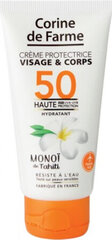 Kremas nuo saulės Corine De Farme Sun Cream Spf50, 50ml цена и информация | Кремы от загара | pigu.lt