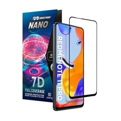 Apsauginis stiklas Crong 7D Nano 9H skirtas Xiaomi Redmi Note 11 Pro 5G kaina ir informacija | Apsauginės plėvelės telefonams | pigu.lt