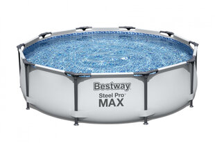 Baseinas Bestway Steel Pro Max, 305x76 cm, su filtru kaina ir informacija | Baseinai | pigu.lt