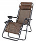 Sulankstoma sodo kėdė, ruda kaina ir informacija | Lauko kėdės, foteliai, pufai | pigu.lt