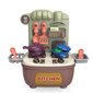 Žaislinė mini virtuvėlė lagamine su priedais Woopie kaina ir informacija | Žaislai mergaitėms | pigu.lt