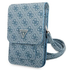 Guess Torebka GUWBP4TMBL niebieski|blue 4G Triangle цена и информация | Чехлы для телефонов | pigu.lt