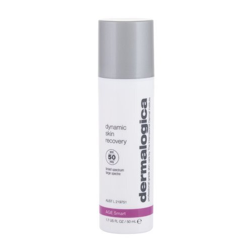 Drėkinantis veido kremas Dermalogica Age Smart Dynamic Skin Recovery SPF50 Cream, 50ml kaina ir informacija | Veido kremai | pigu.lt