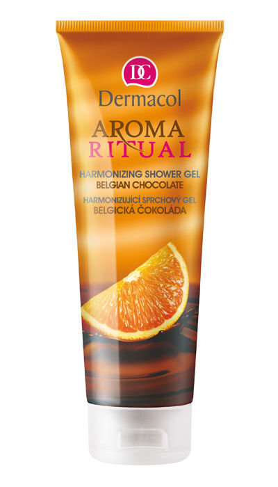 Dušo želė Dermacol Aroma Ritual Belgian Chocolate 250 ml kaina ir informacija | Dušo želė, aliejai | pigu.lt