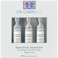 Veido serumas ampulėse Dr. Grandel Sensitive Solution, 3 x 3 ml kaina ir informacija | Veido aliejai, serumai | pigu.lt